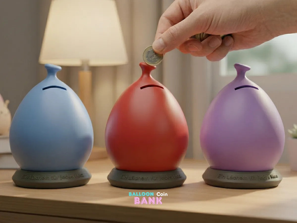 Balloon Piggy Bank coin bank